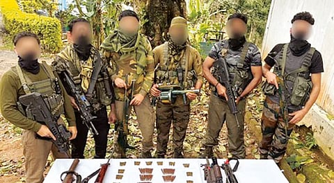 मणिपुर में 4 कुकी आतंकवादियों के मारे जाने के बाद विदेशी निर्मित राइफलें बरामद