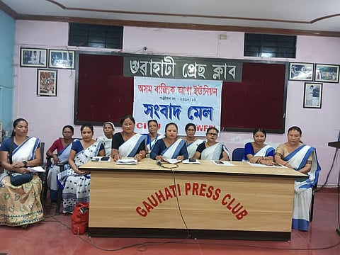 गुवाहाटी: वेतन वृद्धि के अधूरे वादे को लेकर राज्यव्यापी आंदोलन की धमकी, आशा कार्यकर्ता