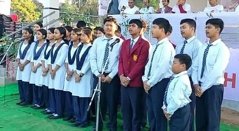 सरदार वल्लभभाई पटेल : 150वीं जयंती के उपलक्ष्य में विश्वनाथ में एकता मार्च निकाला गया