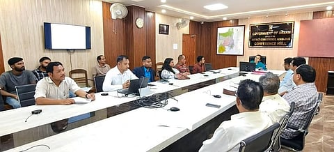 कोकराझार : जिला आयुक्त मसंदा एम पर्टिन द्वारा रोल के विशेष संशोधन पर बैठक