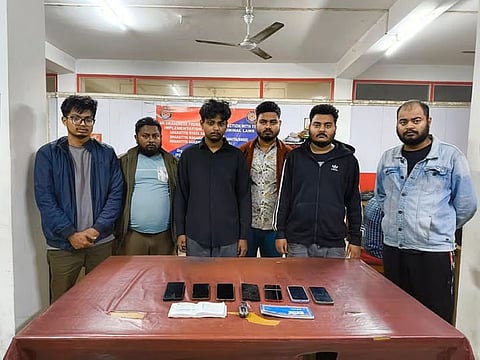 गुवाहाटी: ऑनलाइन धन हस्तांतरण में धोखाधड़ी करने वाला गिरोह गिरफ्तार