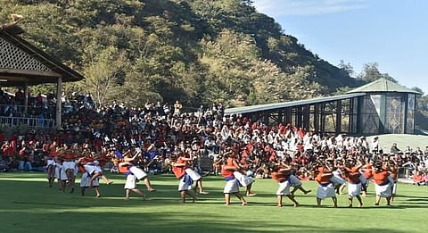 नागालैंड: हॉर्नबिल महोत्सव के नौवें दिनआयोजित किए गए आदिवासी प्रदर्शन