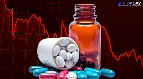 Pharma Stocks Tumble: Nifty Pharma Slides 3% as US Tariff Fears Trigger Broad-Based Sell-Off