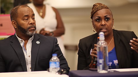 Charles Harper and Damali Wilson of World Won Development