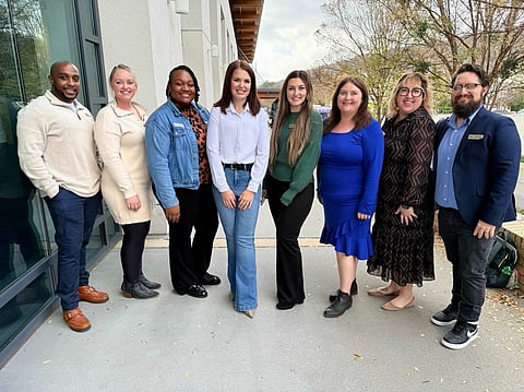 The Smart Justice District Court Initiative (SJDCI) team at the Hot Springs Convention Center for the annual Stop Overdose Summit