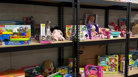 The resource room we have here on the Arkansas Baptist Children & Family Ministries (ABCFM) campus in Monticello.