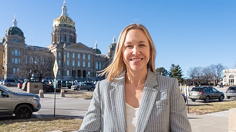 Thrive Iowa State Director Page Humphrey.