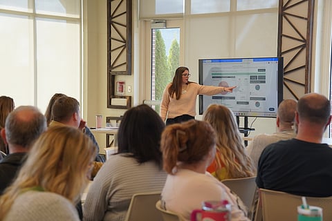 100 Families Crawford County Coordinator Becky Petty shares community wide data about local families in crisis