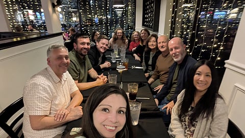 Jason Johnson with leaders from Every Child Arkansas, The Contingent, Compact, The Call, and Connected