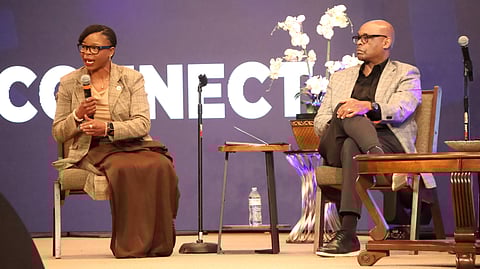 Arkansas Representative Tara Shephard and Second Baptist Church Pastor Dr. Maurice Watson at the official launch of the 10:33 Initiative in Pulaski County