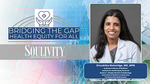(VIDEO) Soulivity Exclusive with Dr. Dinushika Mohottige, Assistant Professor, Institute for Health Equity Research, Nephrology
