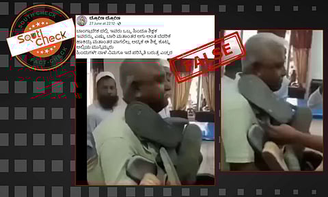 Fact Check: ಬಾಂಗ್ಲಾದಲ್ಲಿ ಮತಾಂತರ ಆಗದಿದ್ದಕ್ಕೆ ಹಿಂದೂ ಶಿಕ್ಷಕನನ್ನು ಅವಮಾನಿಸಲಾಗಿದೆಯೇ?, ಸತ್ಯ ಇಲ್ಲಿ ತಿಳಿಯಿರಿ