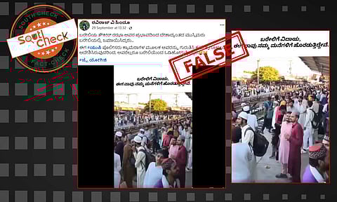 Fact Check: ಬರೇಲಿಯಲ್ಲಿ ಪೊಲೀಸರ ಕ್ರಮಕ್ಕೆ ಹೆದರಿ ಓಡಿ ಹೋಗುತ್ತಿರುವ ಮುಸ್ಲಿಮರು? ಇಲ್ಲ, ಇದು ಹಳೆಯ ವೀಡಿಯೊ