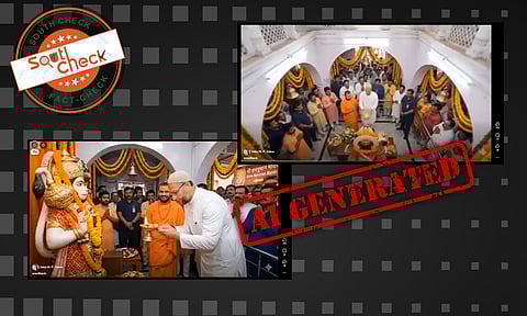 Fact Check: അസദുദ്ദീന്‍ ഉവൈസി ഹനുമാന്‍ വിഗ്രഹത്തിന് മുന്നില്‍ പൂജ നടത്തിയോ? വീഡിയോയുടെ സത്യമറിയാം