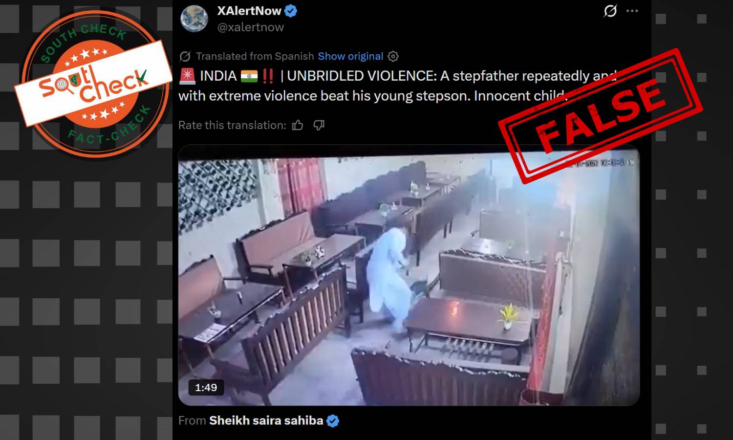 (Source: Social media screenshot)