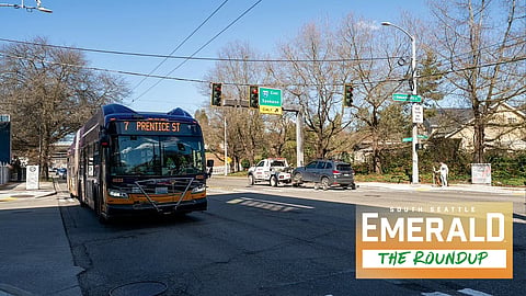 The 7 Line on Rainier Avenue South in March 2026.