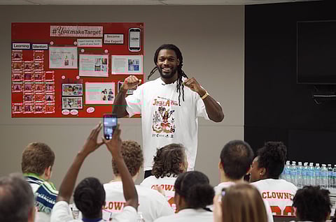 Seahawk Jadeveon Clowney Gives Early Holiday Surprise to Big Brothers Big Sisters Youth