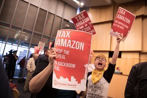 Morales and Sawant Reintroduce Legislation to Tax Amazon