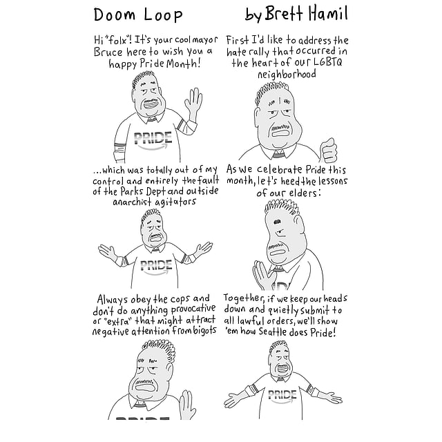 DOOM LOOP: Pride #OneSeattle Style