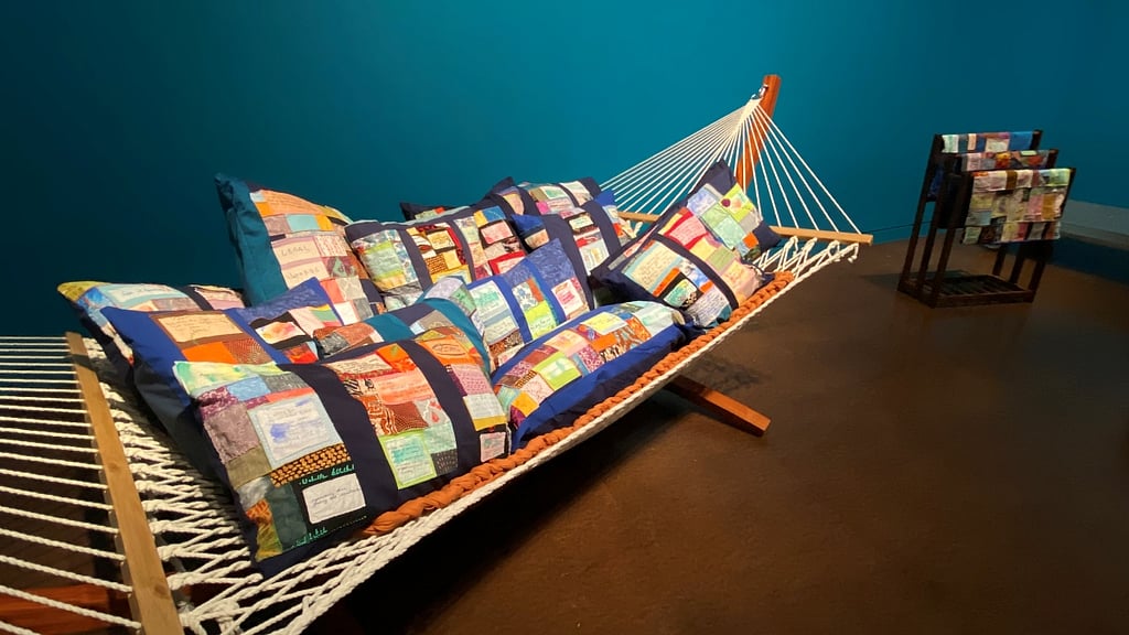 'Lay Your Burden Down' Stitches Handwritten Heartache Into Textile Art ...