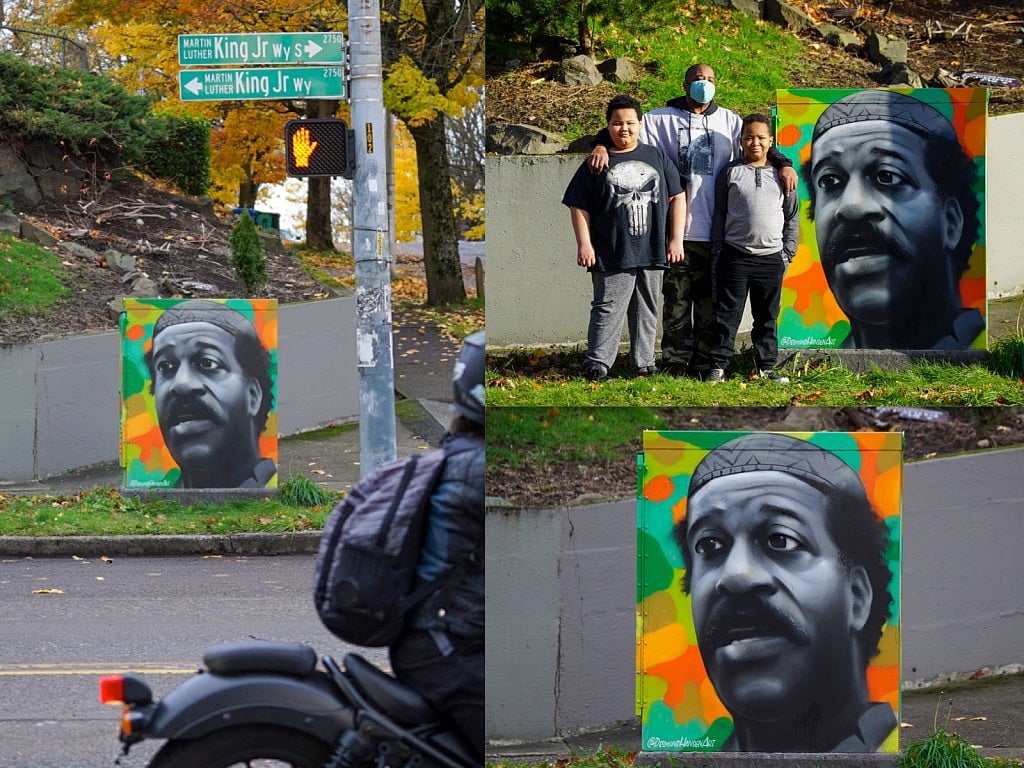 PHOTO ESSAY: CD Traffic Box Art, by Desmond Hansen, Honors Black