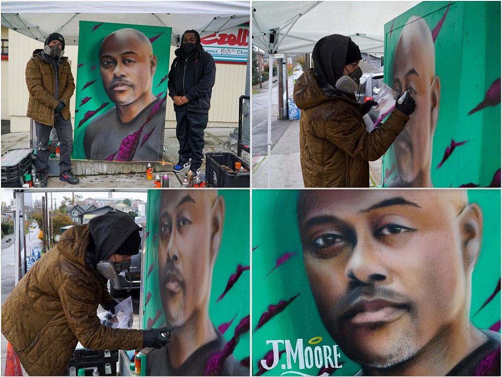 PHOTO ESSAY: CD Traffic Box Art, by Desmond Hansen, Honors Black