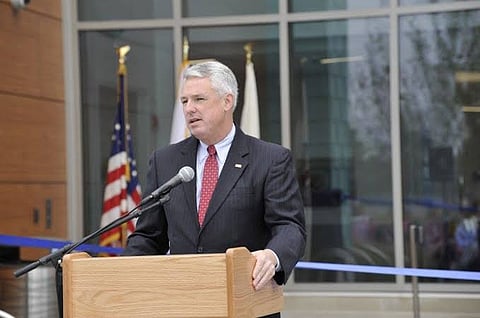 In a rare move, Sen. John Keenan withheld his vote for legislative leadership. 