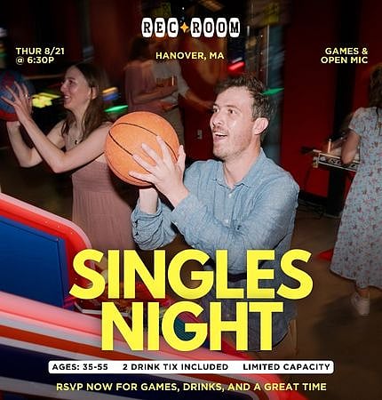 Singles Night at The Rec Room