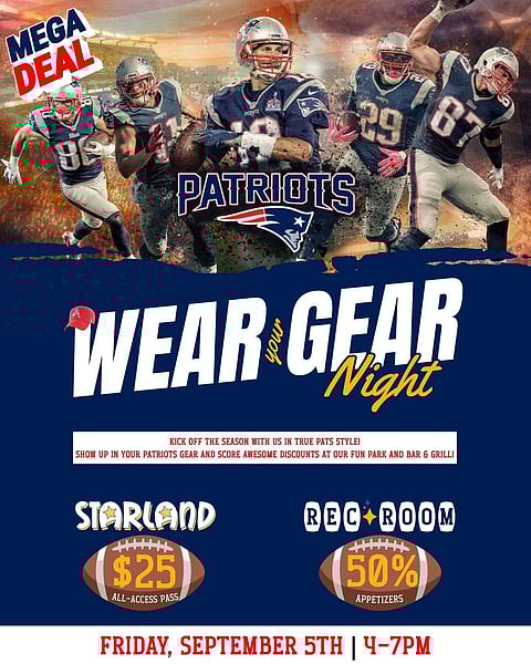 Wear your Gear night at Starland