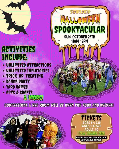 🎃 Halloween Spooktacular at Starland! 👻