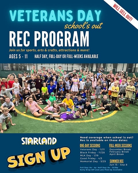 Veterans Day Rec Program