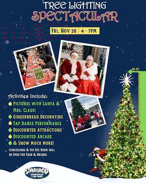 🎄✨ TREE LIGHTING SPECTACULAR ✨🎄