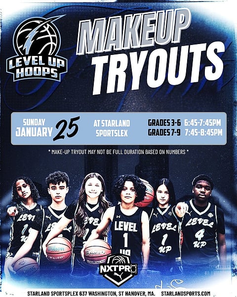 Level up Make-Up Tryout JAN 25