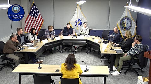 Norwell Advisory Board meeting discussing town budget and school funding.