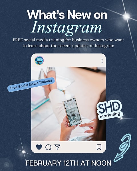 FREE Social Media Training with SHD Marketing