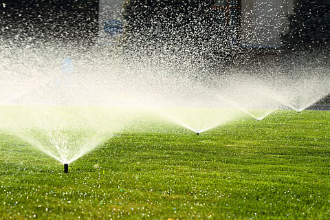 Lawn sprinklers 