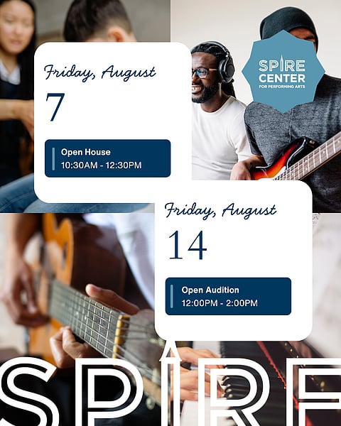 The Spire Music Academy Open Ensemble Auditions