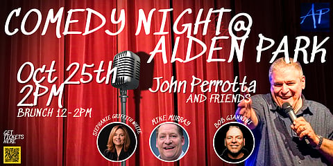 Comedy Brunch at Alden Park w/ John Perrotta