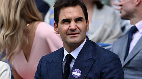 Roger Federer in attendance during the 2025 Wimbledon |&nbsp;Credit:&nbsp;IMAGO / Visionhaus