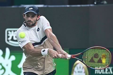 Valentin Vacherot defeated his cousin Arthur Rinderknech in the Shanghai Masters 1000 finals