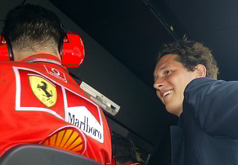John Elkann defended Fred Vasseur