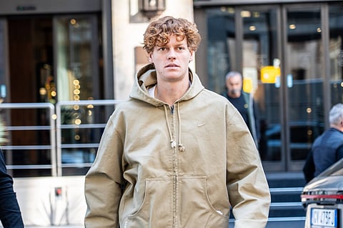 Jannik Sinner in Turin, for the ATP Finals, which begins on Novermber 9 | Image Credit: IMAGO / NurPhoto