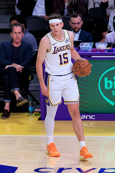 Los Angeles Lakers in action