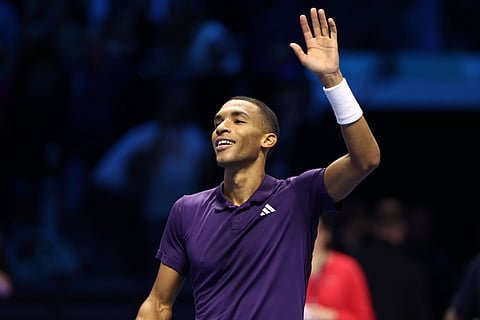 Felix celebrates his win against Ben