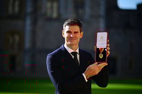Sir James Anderson knighted