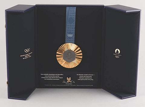 File pic of an Olympic medal