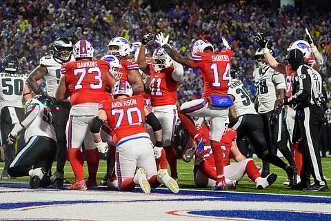 Philadelphia Eagles in action