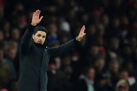 Arsenal manager Mikel Arteta 