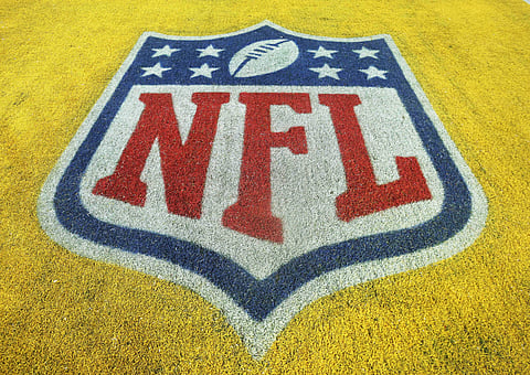 The NFL Shield Logo at the Acrisure Stadium