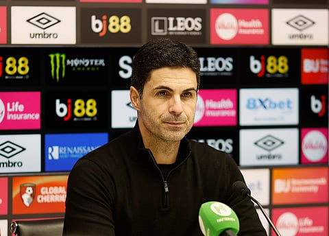 Arsenal manager Mikel Arteta 